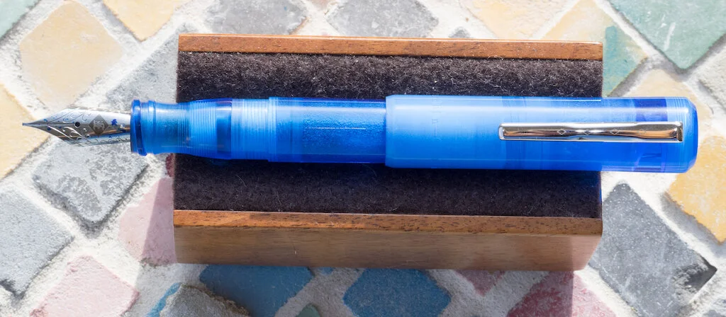 Franklin-Christoph 02 Intrinsic in Maya Blue with a Masuyama